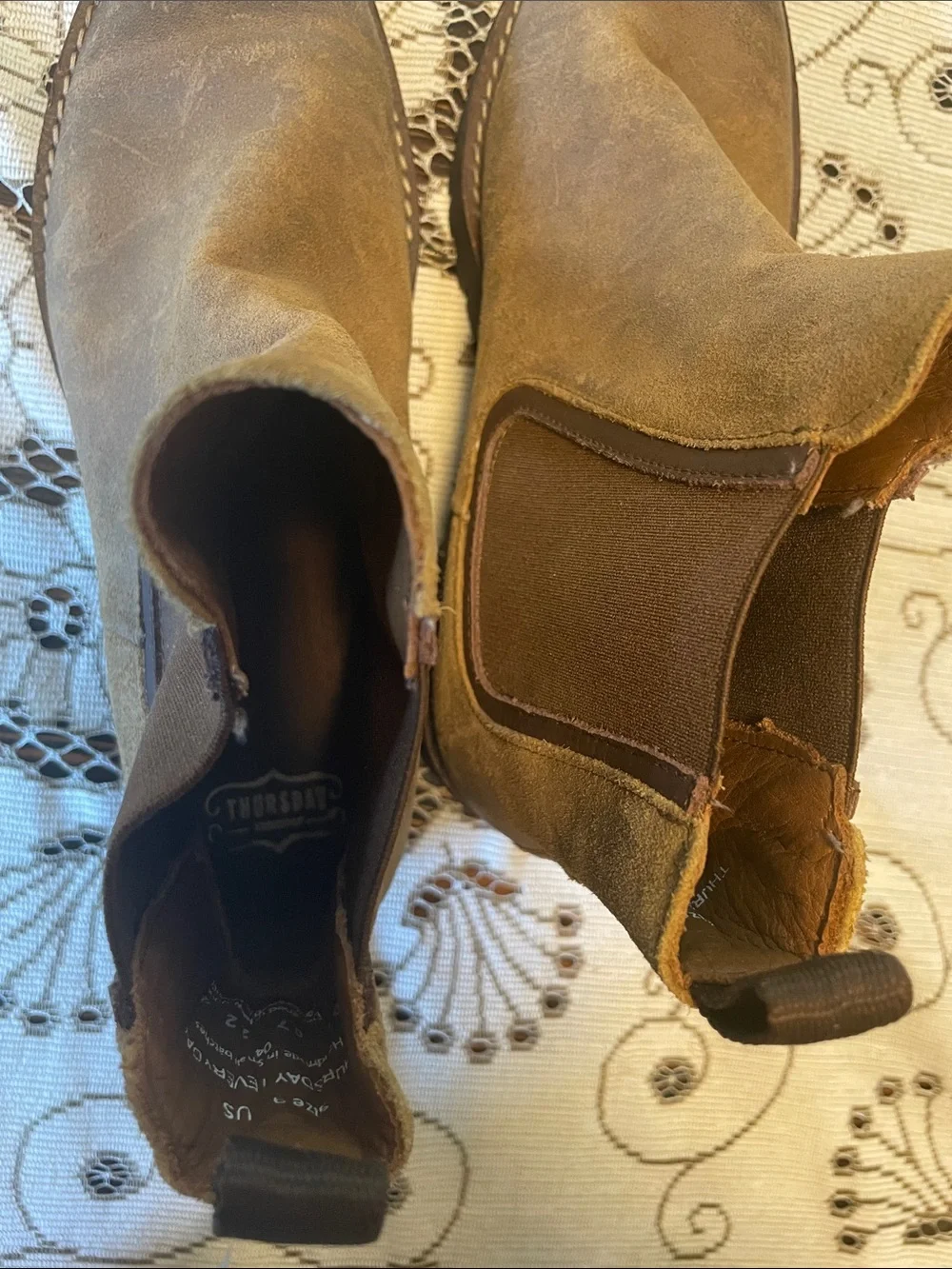 Thursday Boot Company wore these